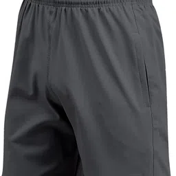 indiclub Pack of 2 Solid Men Dark Grey, Grey Regular Shorts, Sports Shorts, Beach Shorts image 4