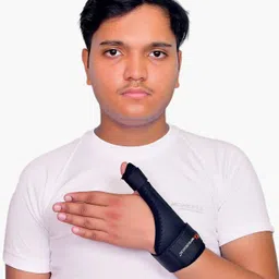 mpsurgical Thumb Spica Splint Thumb Support (Black) Splints-picture-26