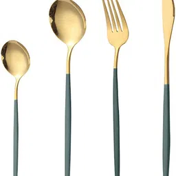 trifecta Tableware Cutlery Set Includes Forks Spoons Knives Steel Cutlery Set-picture-28