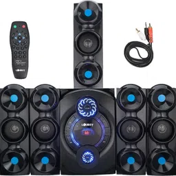 LOUDSY Tiger 5.1 Multimedia Speaker With Ultra HD Powerful Sound Like Dj 200 W Bluetooth Home Theatre-picture-29