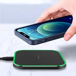 Jxrev 15W Square Charger Compatible for iPhone 17 to 11 Series, Airpods Fast Wireless Charging Pad-picture-26