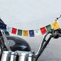 Tibetian Buddhist Prayer Flags for Bike Rectangle Outdoor Flag-image-53