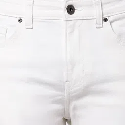 red tape Men Skinny Mid Rise White Jeans image 4