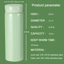 teraabliss 300 ml Stainless Steel Flask image 4