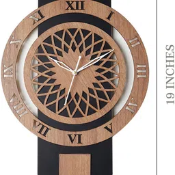 9br Analog 48 cm X 30 cm Wall Clock image 2