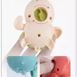 wishkey Swimming Turtle Adorable Bath Tub Floating & Bathing Toys for Baby Boys & Girls Bath Toy image 5