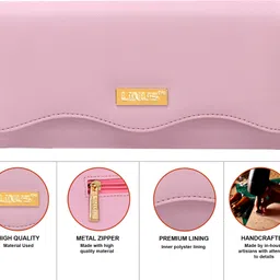 linus Casual, Formal, Party PinkClutch image 3