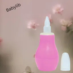 babylib Baby Nasal Aspirator for Baby silicon Vacume Manual clinear Manual Nasal Aspirator image 2