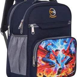rs famous Lightwegit 35L School Bag for Boys & Girls Kids UKG to 2nd Class Waterproof School Bag-picture-37