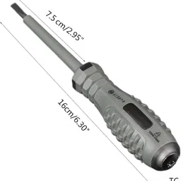 bosig High Torque Alloy Dual Light Color Light Measuring Electric Pen Standard Screwdriver image 5