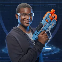 nerf Elite 2.0 Commander RD-6 Toy Blaster,6- Rotating Drum,Incl. 12 Guns & Darts image 4