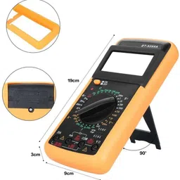 gilhot Professional Multimeter AC DC Voltage Current Resistance Capacitance HFE Diode Digital Multimeter image 1