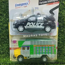 Centy Police Fortune & Public Truck Combo / Small Size High Quality-image-84