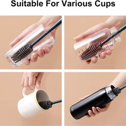 conifer Cleaning Brush Washing Bottle Containers, Flask, Sports Bottle Vase Glassware image 5