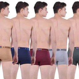 dollar bigboss Pack of 5 Solid Men Trunk image 2
