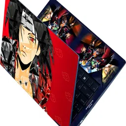 Anweshas Full Body Laptop Skin Upto 15.6 Inches - Anime Uchiha Itachi Digital Art Self Adhesive Vinyl Laptop Decal 15.6-picture-44