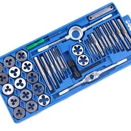 flemigo 40pcs Tap Die Set External Thread Cutting Tapping Hand Thread Screwdriver Single Sided Speciality Single Sided Speciality-picture-19