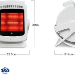 choudhary acupressure Physiotherapy Red Light Therapy Infrared Heat Lamp by Thera Lamp Infrared Table Lamp image 1