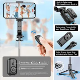 GADGET JUNCTION Bluetooth Selfie Stick image 3
