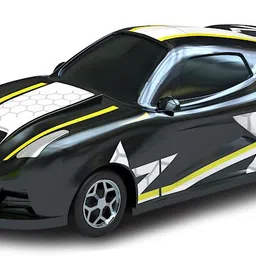 magic-on-wheels Crash’ems Black Star Pull Back car|4WD Stunt Toy|Crash & Explode|Toy For 3+ image 2