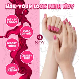 noy Nail Polish And Liquid Matte Lipstick Set for A Flawless Ultimate Beauty image 4