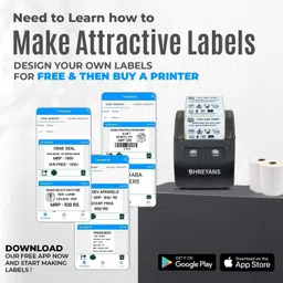 Posiflow 58mm Label Printer (2 in 1) - Thermal Label & Receipt Printer Thermal Label Printer image 4