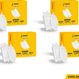 jaquar Strella Slim 12W Round Recess Down Light - Cool White (Pack of 4) Ceiling Light Ceiling Lamp-picture-10