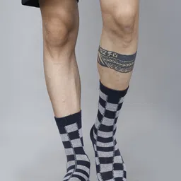 dollar Men Self Design Calf Length image 3