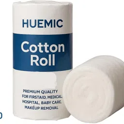 huemic assure 500gram Pure Absorbent Cotton Roll for Baby Care |Soft Cotton 19 Gauze Medical Dressing-picture-11