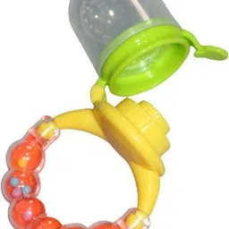 gmart Pacifier/Nibbler for Baby||Silicone Fruit and Juice Feeder/Teether ||Kids Nipple Pacifier for Fruit Vegetable for 6-12 Months BPA-Free||Baby Bite Trainer Feeder Feeder image 2