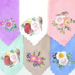Roop SOFT TOWEL HANKIES ["Multicolor"] Handkerchief image 3