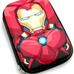 zaydanic Avenger Iron Man Designed Pencil Box Smiggle Pouch For Kids Avenger Iron Man Art EVA Pencil Box-picture-27