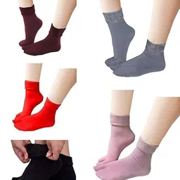 rm enterprises Women Solid Mid-Calf/Crew image 1