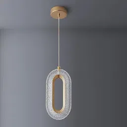 prmoagen Oval Shape Modern Style Led Glossy Crystal Gold Creative Led Pendant Lamp Pendants Ceiling Lamp-picture-26