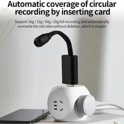 JB SUPAR HD USB Universal Interface Flexi Neck Camera, Supports Micro SD Card Recording Security Camera image 2