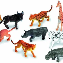 gift paradize Mix Pack of Jungle Animals Toys Figure Playing Set-picture-17