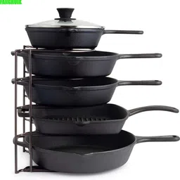 fangruik Utensil Kitchen Rack Kitchen Utensil Holders Bartan Organizer Rack Iron-picture-35