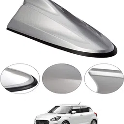 Universal Silver Shark Fin Antenna For Vehicle Roof-258 Waterproof Universal Silver Fin Shark Roof Aerial Base Antenna For Car-258 Satellite Vehicle Antenna-image-45