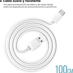 YCNEX USB Type C Cable 7 A 1 m copper 44W Flash Type C Mobile Data Charging Cable for V30/V29/V28/V27/V25/V23e/V23 pro/V21 5G/Iqoo Neo 9 pro/12 5G/Neo 7 pro/Z7/Z7S/Z6 Lite/11/Z6/T2/Iqoo 9,USB-C Y Series Support- White image 4