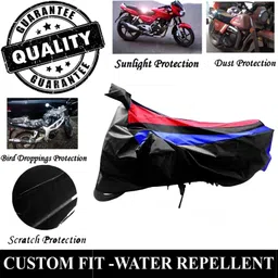 ad mino Waterproof Two Wheeler Cover for Bajaj image 3
