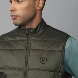 allen solly Men Solid Casual Jacket image 4