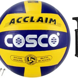 cosco Acclaim With Pump and 3 Niddle Volleyball - Size: 4 image 1