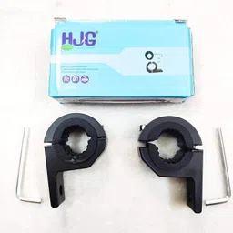 road religion Universal Fog Lamp Clamp (Pack of 2) Car Bulb Holder image 3