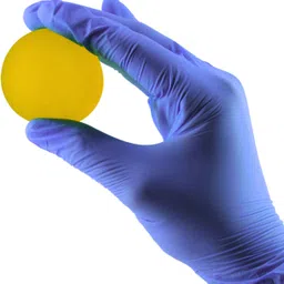 Silicone Gel Ball Small Fitness Exerciser Finger Support (Yellow) Finger Support-image-2