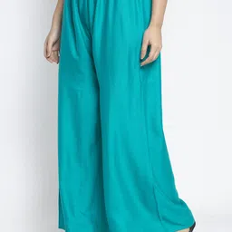 GRACIT Women Flared Ethnic Palazzos image 4