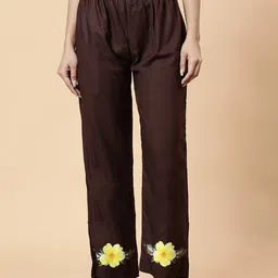 LetsDressUp Women Floral Hem Design Palazzos-picture-32