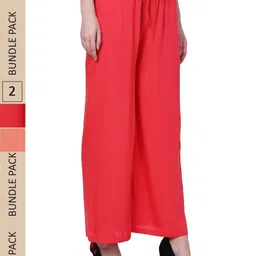 IndiWeaves Women Pack Of 2 Palazzos-picture-18