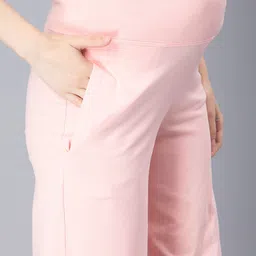 NIGHTSPREE Wide Leg Cotton Maternity Palazzos image 2