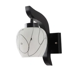 eliante by jainsons lights Wave Black Metal Wall Sconces image 4