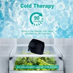 elektriglow Flexible Gel Hot Cold Compress Ice Pack for Puffy Eyes,Migraines image 2